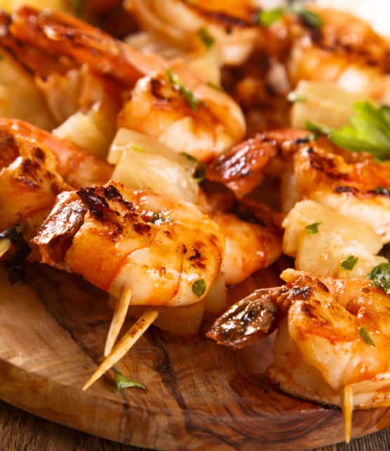 crevettes à la noix de coco
