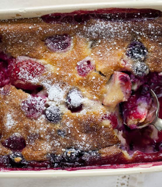 clafouti aux petits fruits rouges