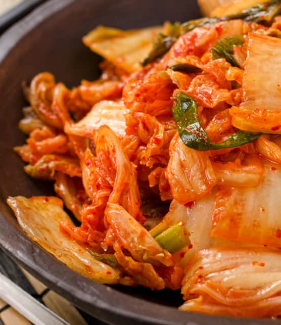 kimchi de bok choy