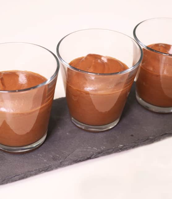 Recette de mousse au chocolat sans oeufs