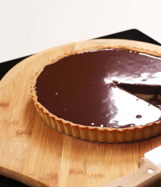 Recette facile de tarte au chocolat