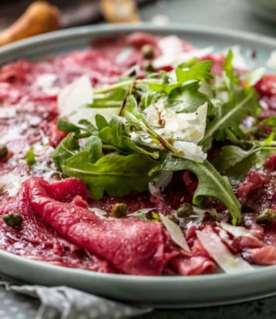 Carpaccio de bœuf classique