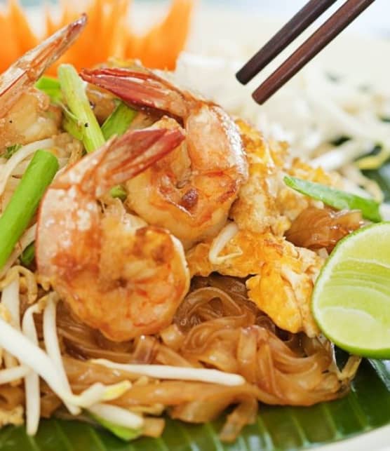 Pad Thaï aux crevettes