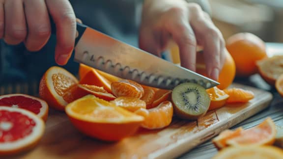 4 erreurs fréquentes lorsqu'on coupe les fruits et légumes