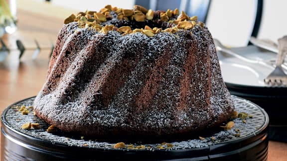 Gâteau avocat et chocolat