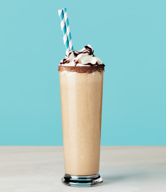 Lait frappé au moka