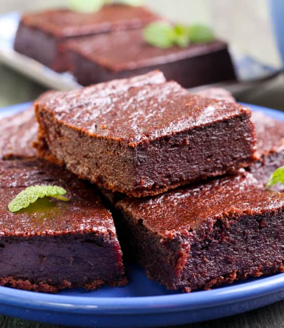 brownies à la betterave et au chocolat