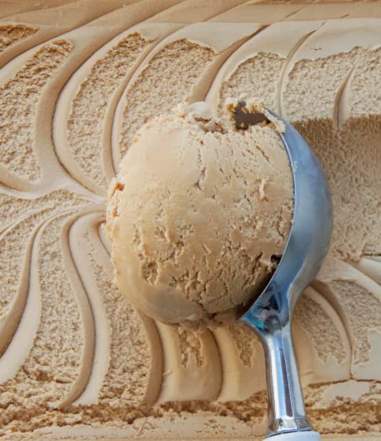 crème glacée maison au café