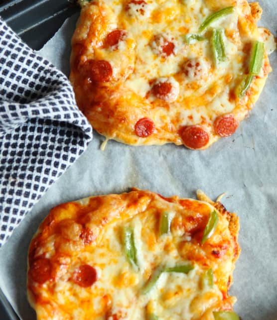 mini-pizzas maison