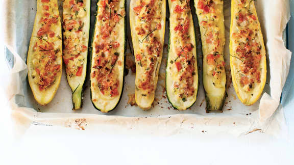 Recette de courgette farcie