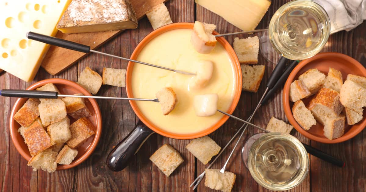 Recette de fondu au fromage suisse Zeste
