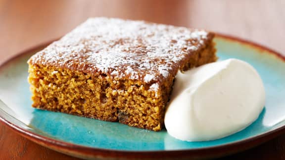 gâteau classique au pain d'épices