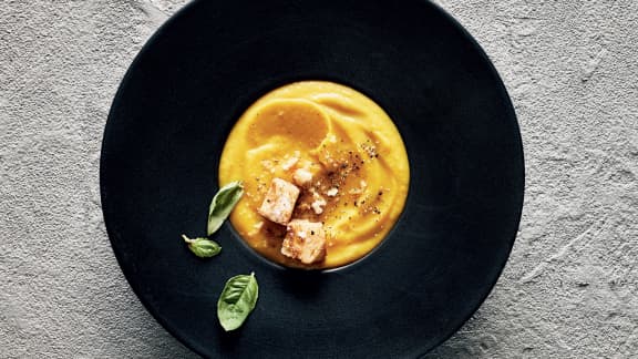 Mercredi : Soupe aux carottes et au panais