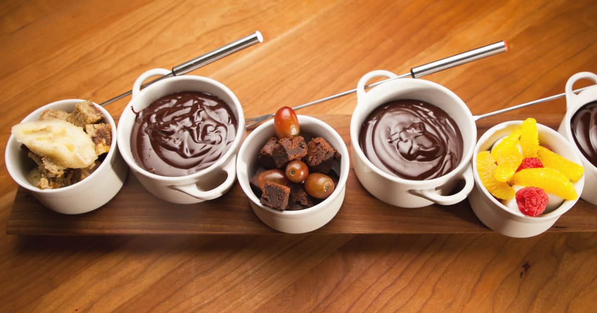 Fondue au chocolat - Recettes de cuisine Ôdélices