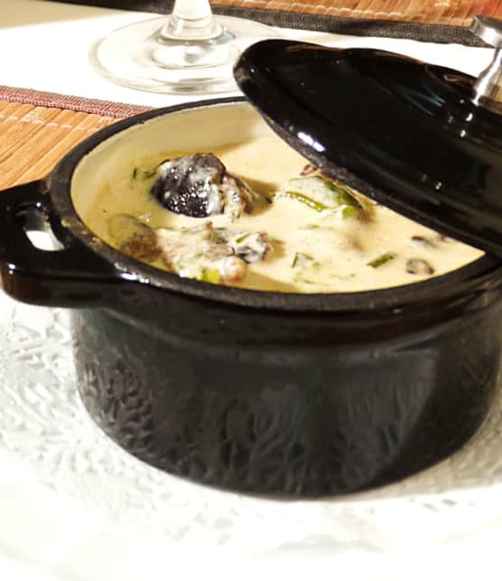 Cassolette d'escargots lutece
