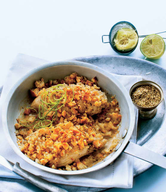 Casserole de poulet d’inspiration milanaise