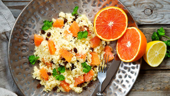 Divin couscous aux agrumes