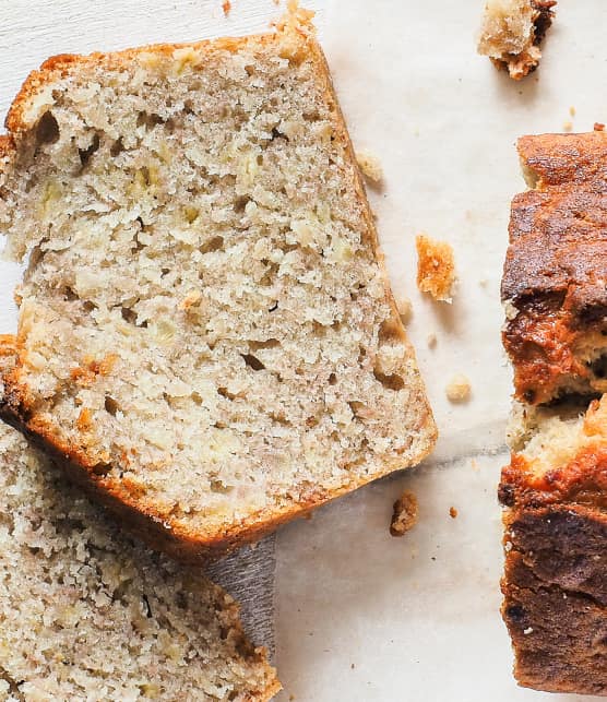 Pain aux bananes végétalien