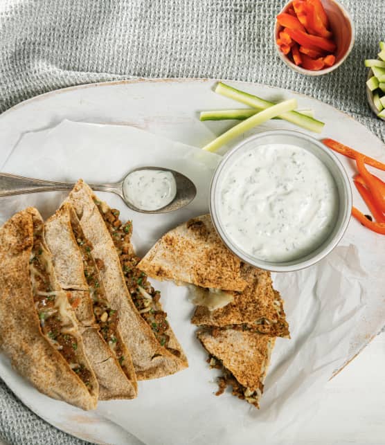 Pita de kefta aux saveurs de la Palestine