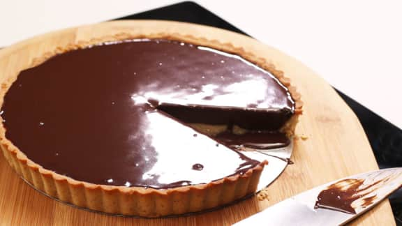 Recette de tarte au chocolat