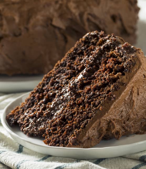 Gâteau au chocolat végétalien