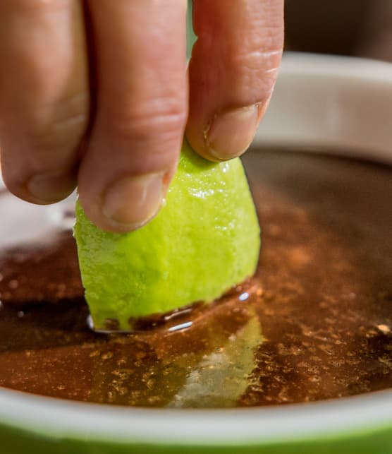 Fondue chocolatée au kombucha