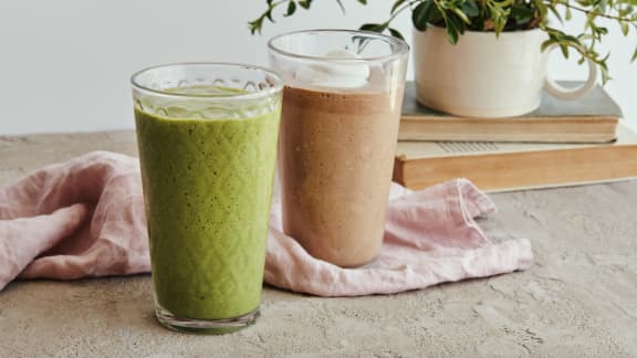 Smoothie dessert choco-maca