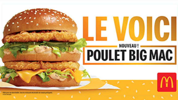 McDonald's lance un nouveau Big Mac!