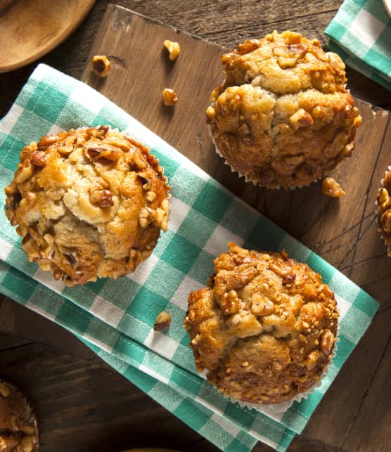 les meilleurs muffins aux bananes au monde