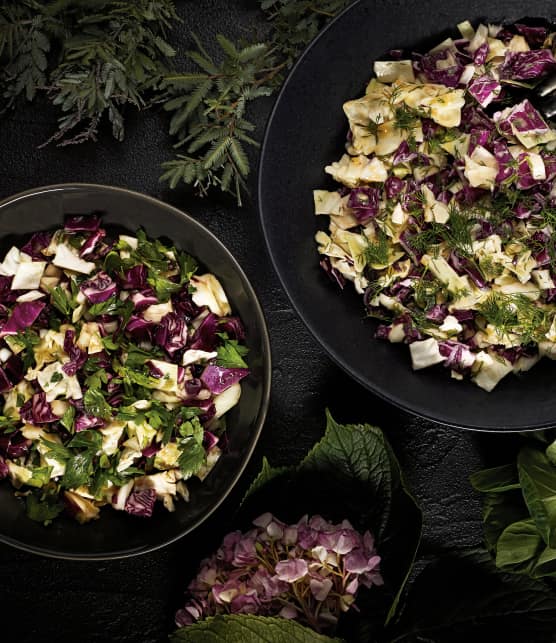 Salade de chou crémeuse et traditionnelle