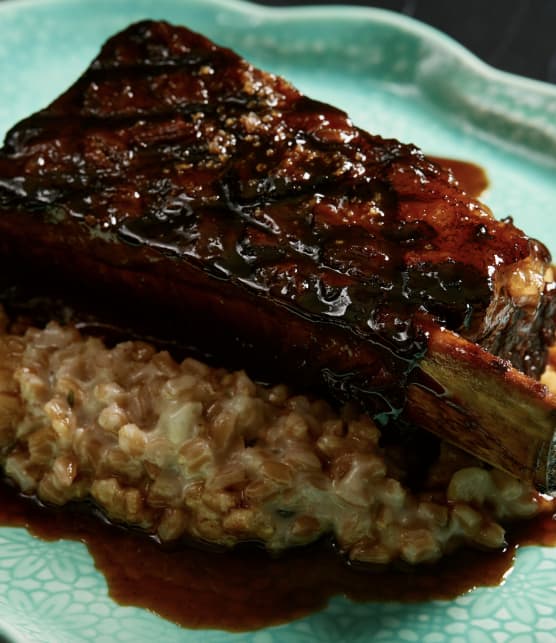 Short ribs de boeuf fumé