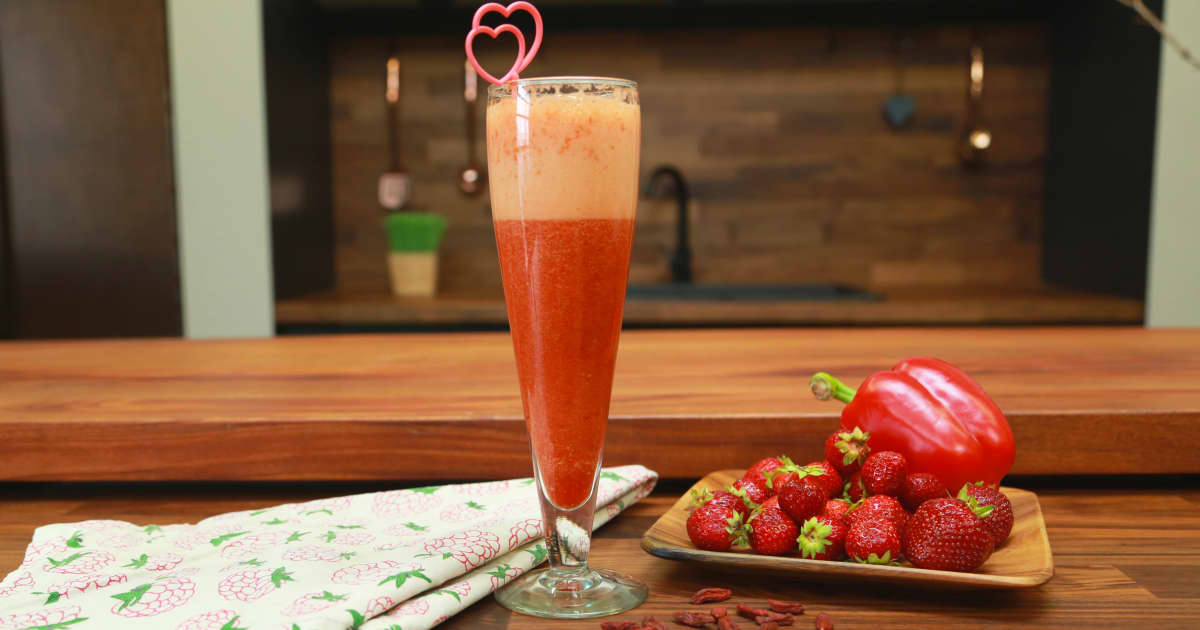 Recette de smoothie rouge | Zeste
