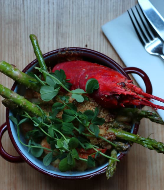 Macaroni au fromage au homard