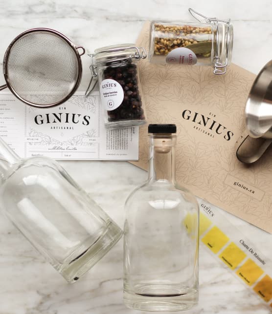 Gin artisanal : voici un «kit» pour créer votre boisson maison!