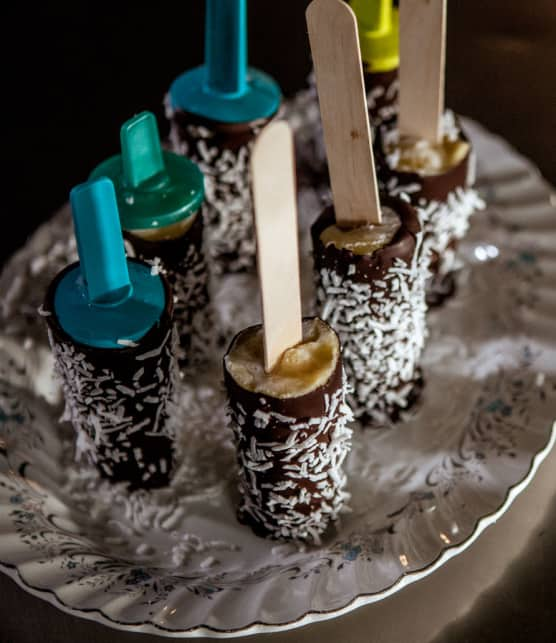 paletas à la mangue