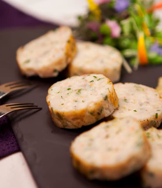 saucisses maison aux crevettes