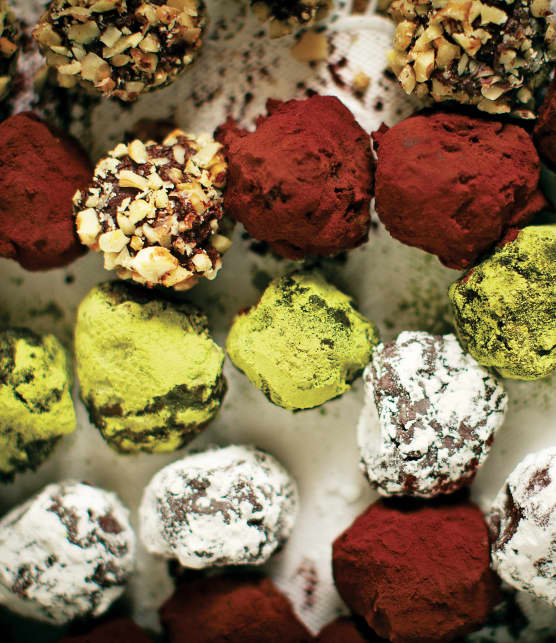Camaïeu de truffes à la muscade