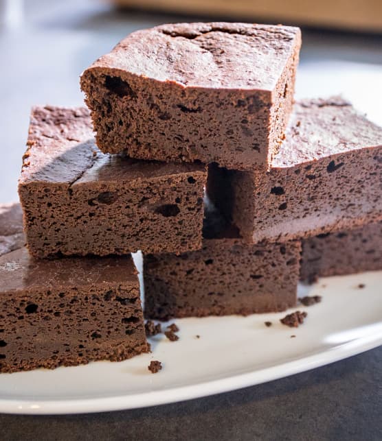 Brownies à la compote de pommes