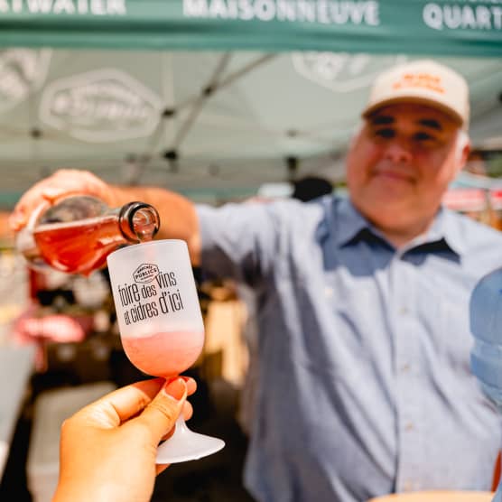 La foire des vins et cidres d'ici est enfin de retour à Montréal