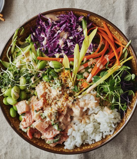 TOP : Nos 5 meilleures recettes de poké bowl au saumon