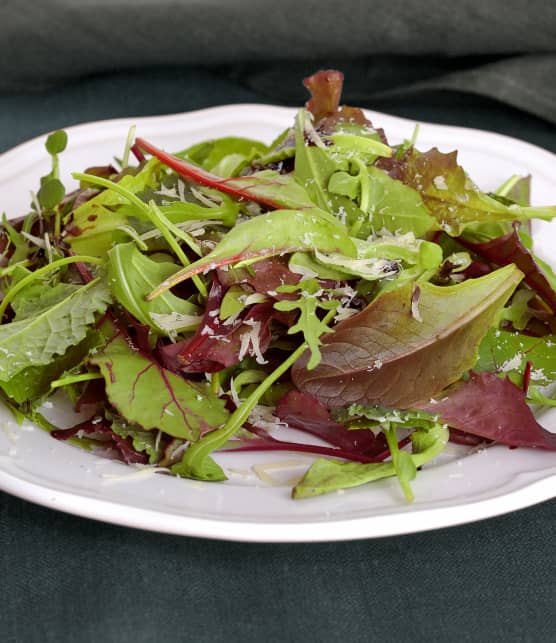 salade verte et vinaigrette italienne