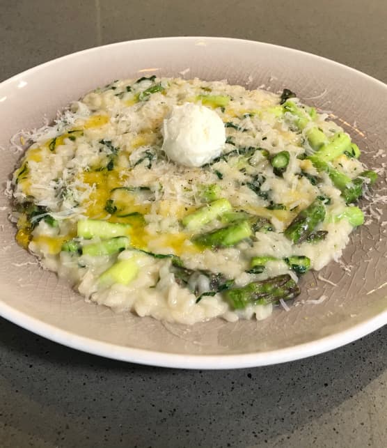 Risotto crémeux aux asperges