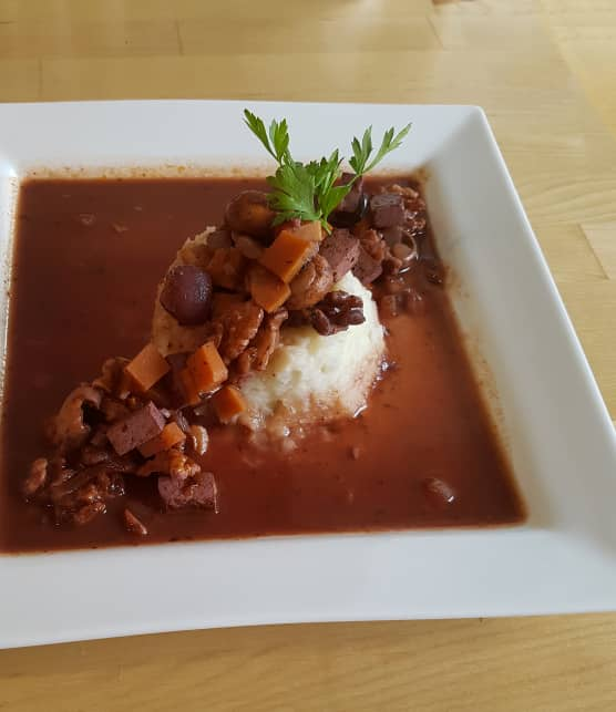 Bourguignon végétalien