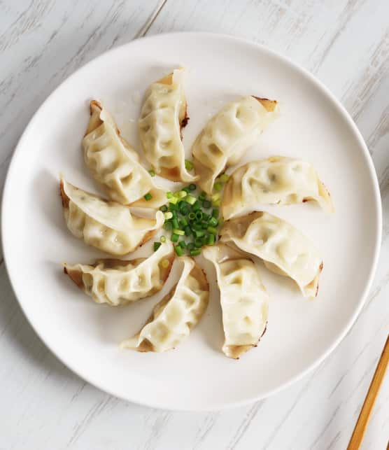 Dumplings de porc et de crevettes