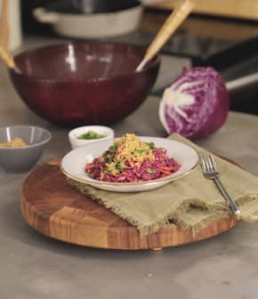 Salade de chou rouge