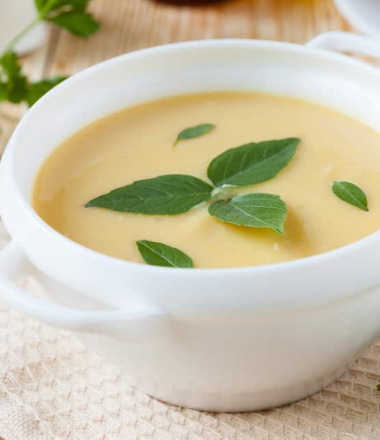Velouté de haricots blancs et panais