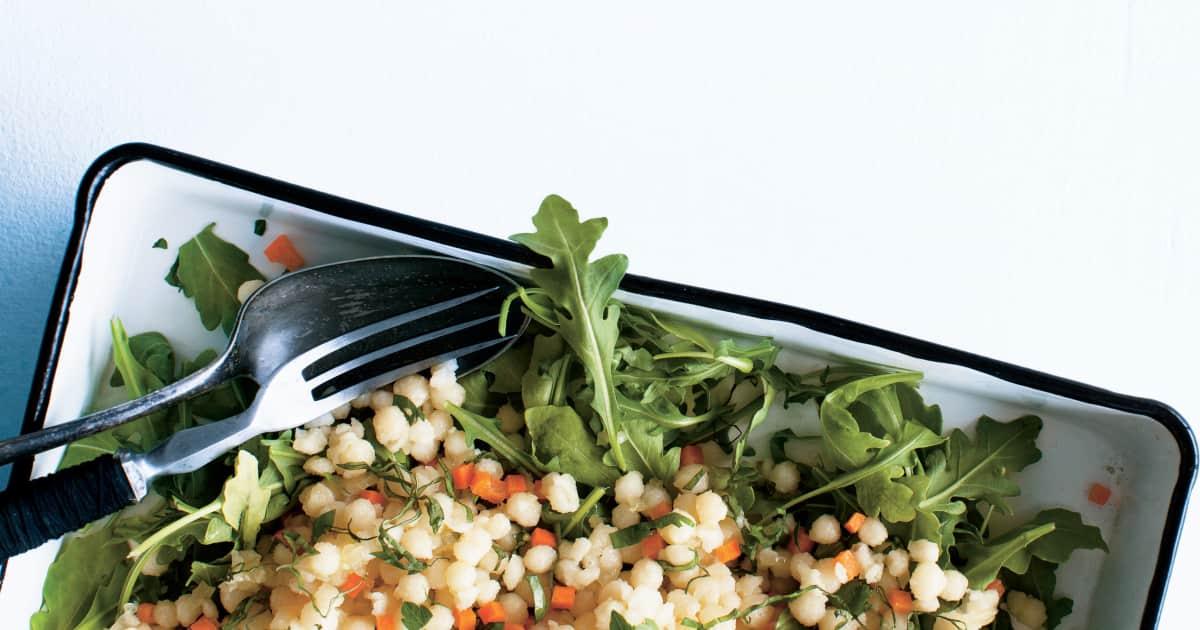 Recette de taboulé de couscous israélien Zeste