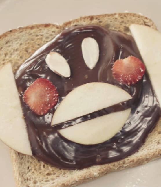 Tartine p’tite face de singe