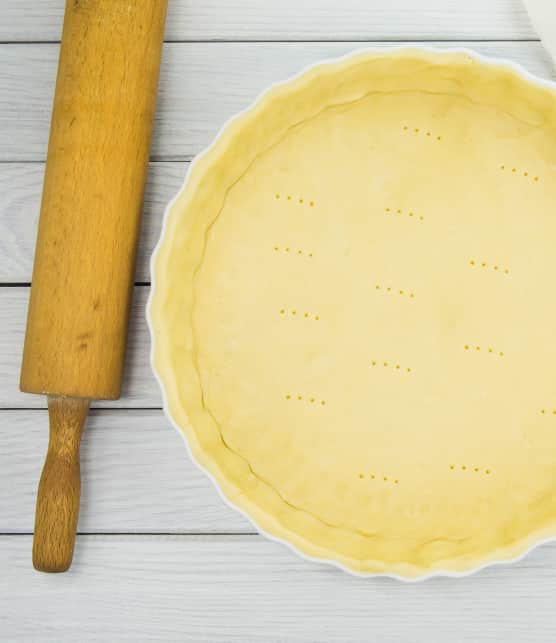 Pâte à tarte fine