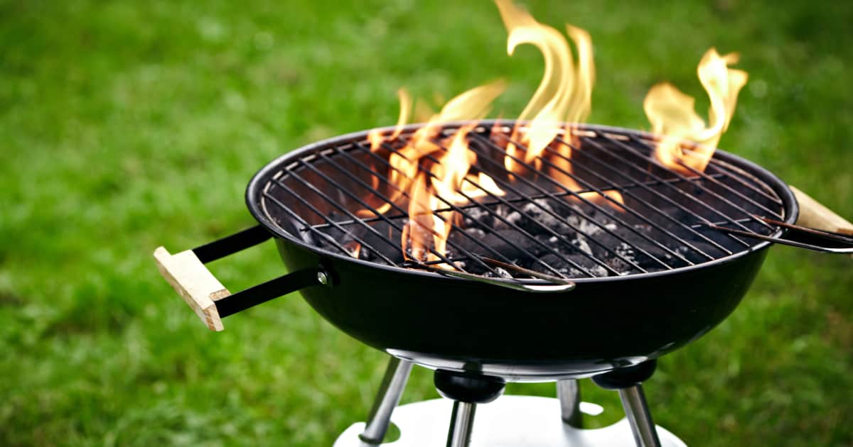 Gaz bbq top